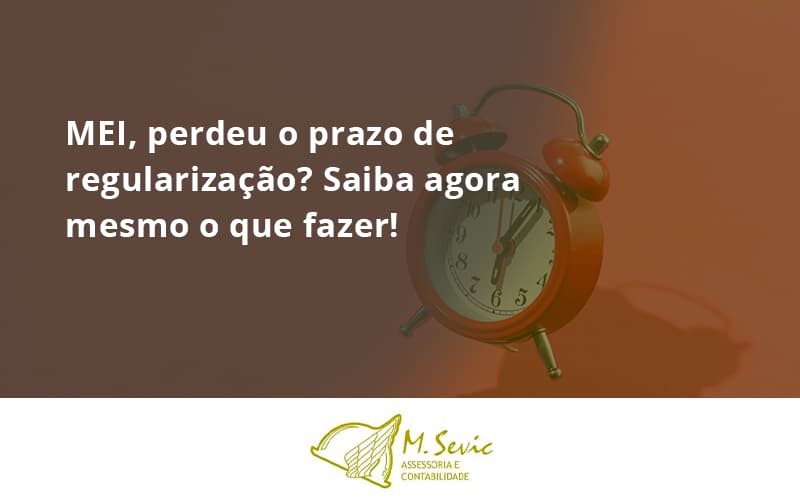 Mei Perdeu O Prazo De Regularização Saiba Agora Mesmo O Que Fazer Msevic - Escritório de Contabilidade em São Paulo | M. Sevic Assessoria e Contabilidade